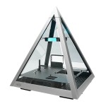 AZZA Pyramid 804L Tårn Udvidet ATX Ingen strømforsyning Grå