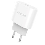 Dudao EU Charger PD 20W Fast Type C white