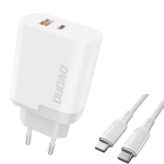 Dudao QC3.0+PD 22.5W USB / Type C cable white