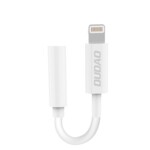 Adapter USB Dudao Lightning - Jack 3.5mm Bialy  (dudao_20200226113316)