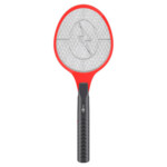 Electric fly swatter, red - for quickly and effectively eliminating insects