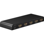 HDMI™ Splitter 1 to 4 (4K @ 30 Hz) - splits 1x HDMI™ input signal into 4x HDMI™ output