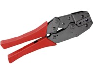 Crimping tool for BNC, TNC, SMA and N-connector, black, red - with automatic stop and release function