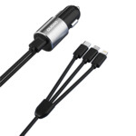 Dudao R5ProN 3.4A Car Charger Built-in cables