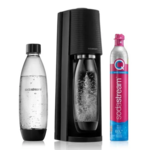 'SodaStream Soda Maker Terra Valuepack QC black Schwarz incl 2 bottles (1012812310)'