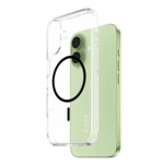 CARE by PanzerGlass® Flagship Case Transparent Urban Explorer w. Black MagSafe iPhone 2025 6.3'