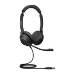 Jabra Evolve2 30 SE UC Stereo Kablet Høretelefoner Sort