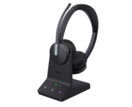 Yealink WH64 Dual Trådløs Høretelefoner Sort