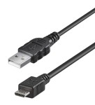 Goobay USB til Mikro USB kabel 1,0m sort (retail)