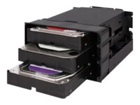 ICY DOCK flexiDOCK Hus til lagringsenhed 3.5' Sort