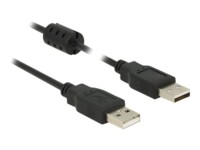 Delock USB-kabel 2m Sort