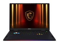 MSI Raider A18 HX A9WIG-007NEU 18' 3840 x 2400 9955HX3D 64GB 2TB NVIDIA GeForce RTX 5080 / AMD Radeon 610M Windows 11 Home
