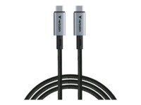 Verbatim USB4 USB Type-C kabel 1.2m Sort Sølv