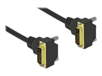 Delock DVI-kabel 3m Sort