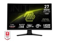 MSI MAG 274CQF 27' Rapid VA 2560 x 1440 (2K) DisplayPort HDMI 180 Hz