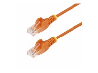 StarTech.com 7m Orange Slim CAT6 Ethernet Cable, Snagless, 28AWG, LSZH CAT 5/5e/6 Ikke afskærmet parsnoet (UTP) 7m Patchkabel Orange