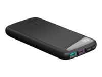 goobay Powerbank 10000mAh 2xUSB-A 1xUSB-C Sort