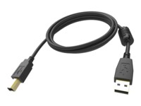 Vision Professional USB-kabel 5m Sort