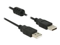 Delock USB-kabel 3m Sort