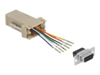 DeLOCK Assembly Kit Seriel adapter Grey