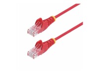StarTech.com 2m Red Slim CAT6 Ethernet Cable, Snagless, 28AWG, LSZH CAT 5/5e/6 Ikke afskærmet parsnoet (UTP) 2m Patchkabel Rød