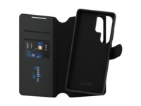 PanzerGlass CARE by Feature Case Tango Two-in-One Wallet w. Qi Compatible Samsung Galaxy S25 Ultra Beskyttelsescover Sort Samsung Galaxy S25 Ultra