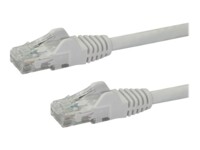 StarTech.com 10m CAT6 Cable - White Snagless CAT 6 Wire - 100W RJ45 UTP 650MHz Category 6 Network Patch Cord UL/TIA (N6PATC10MWH) CAT 6 10m Patchkabel Hvid