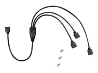 Inter-Tech Strøm-splitter 48cm Sort