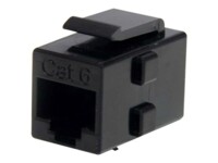StarTech.com Cat 6 RJ45 Keystone Jack Network Coupler - F/F (C6KEYCOUPLER) CAT 6 Netværkskobling Sort
