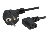 Inter-Tech Strømkabel 1.5m Sort