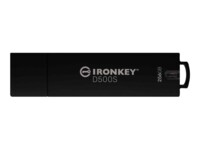 Kingston IronKey D500S 256GB USB 3.2 Gen 1 USB stick Sort