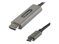 StarTech.com 9.8ft (3m) USB C to HDMI Cable 4K 60Hz with HDR10, Ultra HD USB Type-C to 4K HDMI 2.0b Video Adapter Cable, USB-C to HDMI HDR Monitor/Display Converter, DP 1.4 Alt Mode HBR3 - Thunderbolt 3 Compatible (CDP2HDMM3MH) Videoadapterkabel 3m Sort