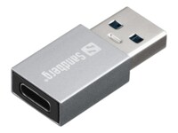 Sandberg USB 3.1 (Gen 1) / 3.0 / 2.0 / 1.1 USB-adapter Sølv