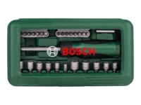 Bosch Skruetrækker med bitsæt 46 Dele