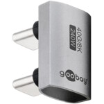 goobay USB4 USB-C adapter Sølv