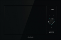 Gorenje BM235G1SYB Til indbygning 900W 23l Sort