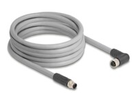 DeLOCK Afskærmet 5m Netværkskabel Grå