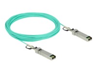 DeLOCK 10GBase-kabel til direkte påsætning Fiberoptik SFF-8431/SFF-8432 10m