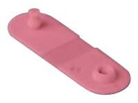 Zebra Clips til håndledsbånd Pink