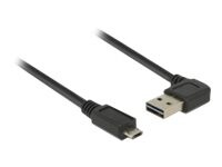 Delock Easy USB-kabel 50cm Sort