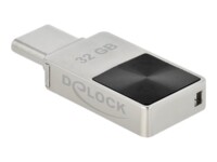 DeLOCK Mini Memory Stick 32GB USB-C 3.2 Gen 1 USB stick Sort Sølv