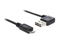 Delock Easy USB-kabel 50cm Sort