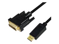 LogiLink Videoadapterkabel 2m Sort