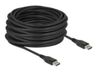 Delock DisplayPort kabel 15m Sort