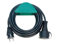 brennenstuhl H05RR-F 3G1,5 Forlængerkabel til strøm 25m Sort