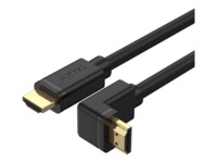 Unitek HDMI-kabel med Ethernet 3m Sort