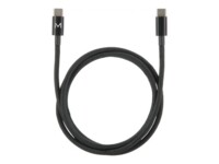 Mobilis USB Type-C kabel 2m Sort