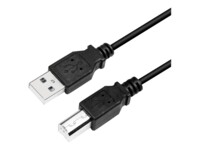 LogiLink USB-kabel 5m Sort