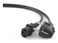 Cablexpert Strømkabel 1m Sort