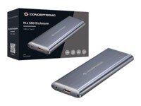 Conceptronic Ekstern Lagringspakning USB 3.1 (Gen 2) M.2 Card